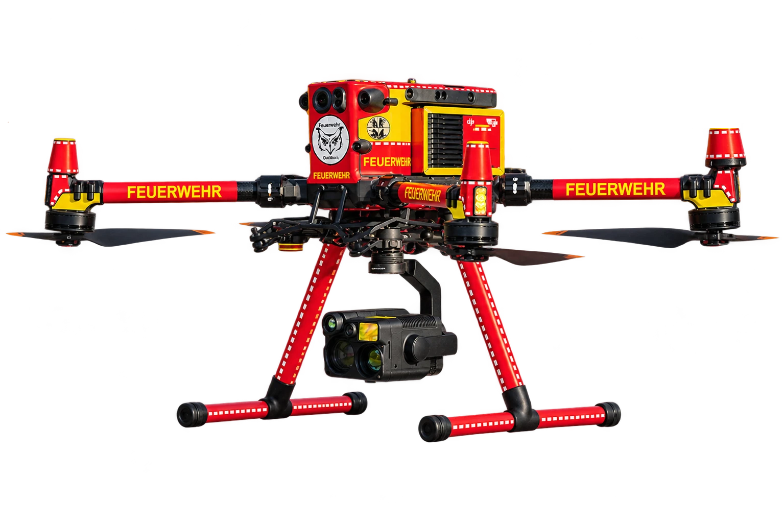 DJI Matrice 350 RTK der Drohneneinheit